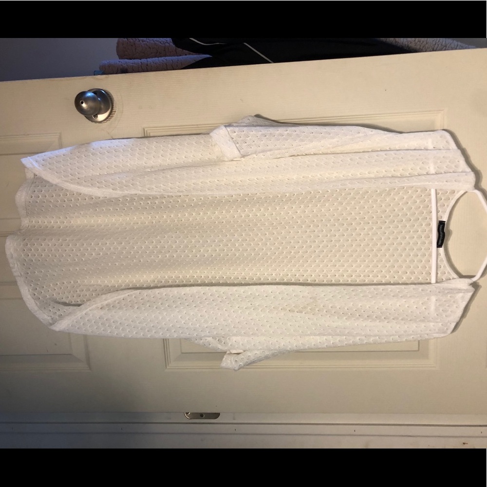 White Light Weight Cardigan
